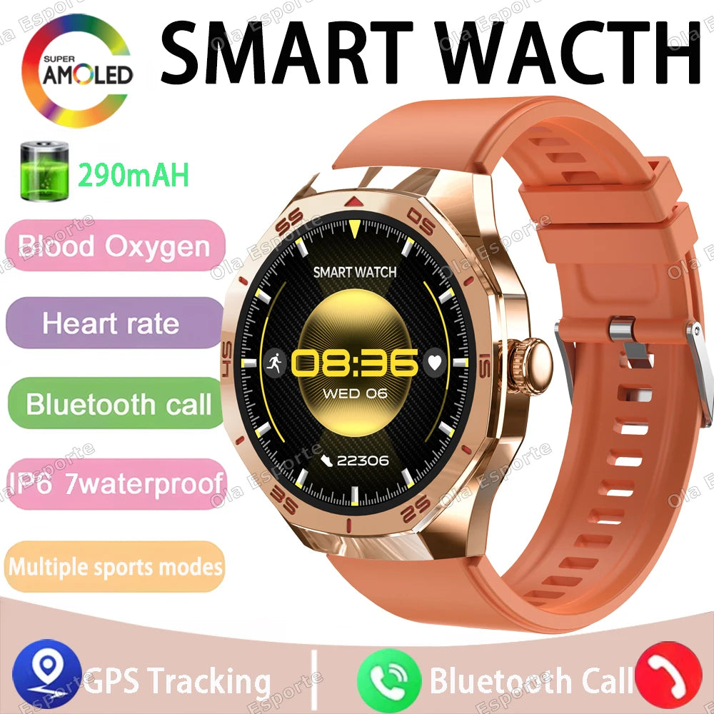 Ola Esporte 2025 Smart Watch – Bluetooth Call & Fitness Tracker