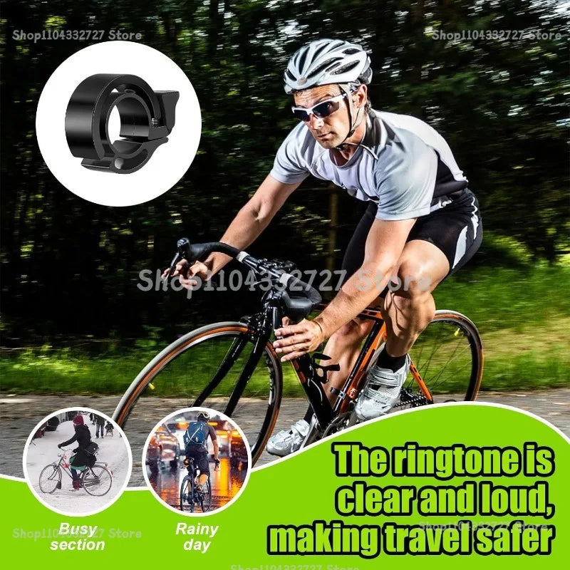 Alloy MTB Bicycle Bell | Handlebar Ring Horn – 1/2/3 Pack