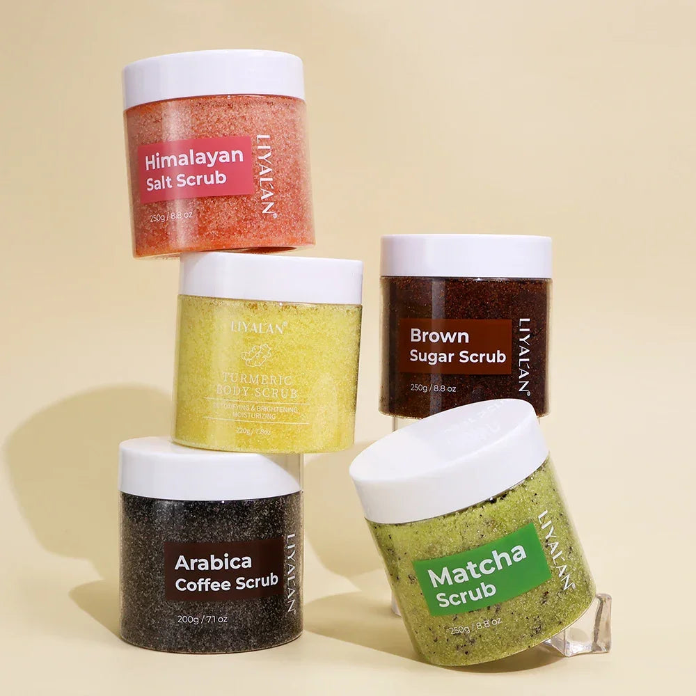Sea Salt Body Scrub – 5 Scents, Exfoliating & Moisturizing Peaceful Pleasures Health and Wellness