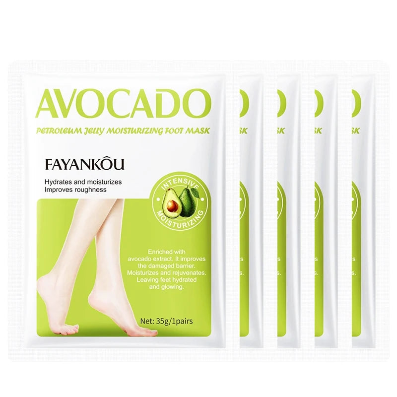Avocado Exfoliating Foot Mask – Dead Skin Remover & Moisturizer