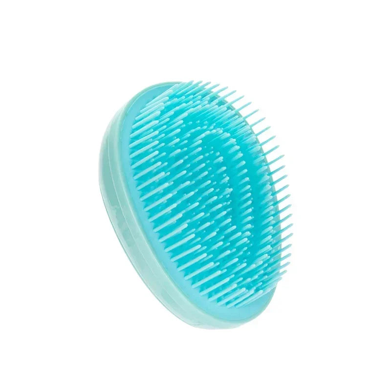 Mini Egg Round Hairbrush – Portable Detangling & Scalp Massage Comb