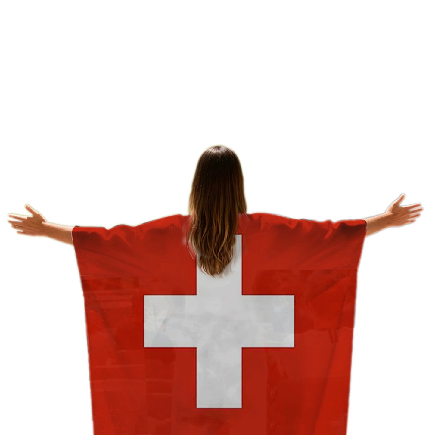 2026 World Cup Football Flag Cape | Wearable Fan Shawl