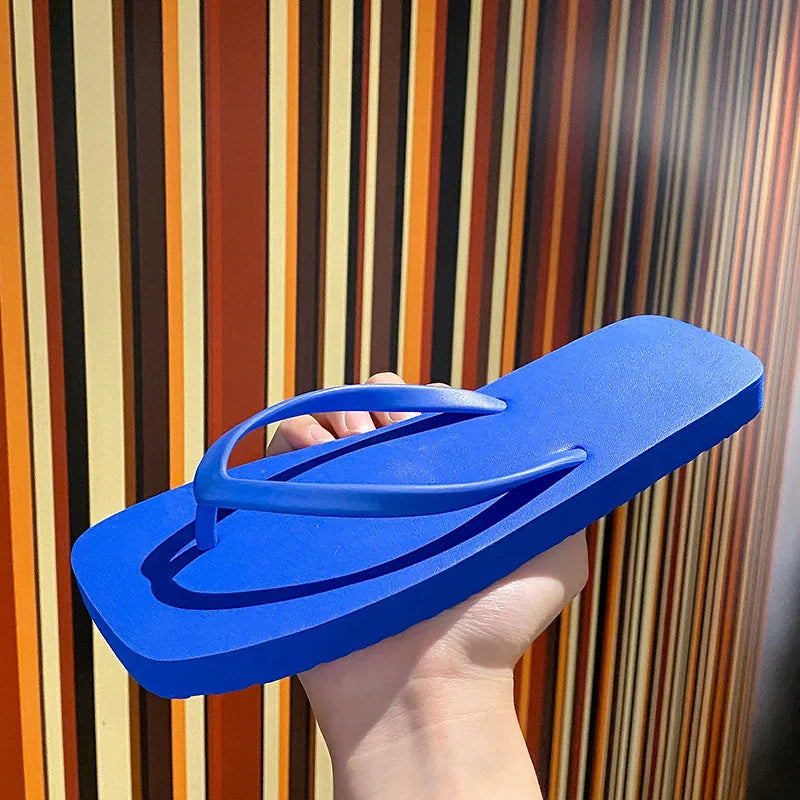 Men's Thick Sole Flip Flops | Non-Slip Beach & Shower Sandals