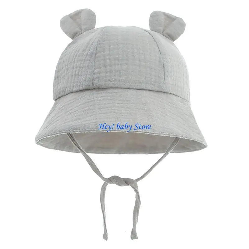 Baby Wide Brim Sun Hat | Soft Breathable UPF Bucket Cap 3–12M