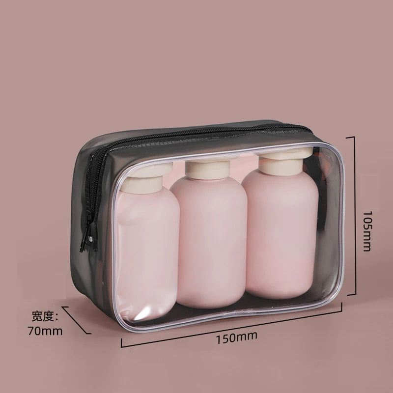 3-Pack Leak-Proof Refillable Travel Bottles | Flip Cap