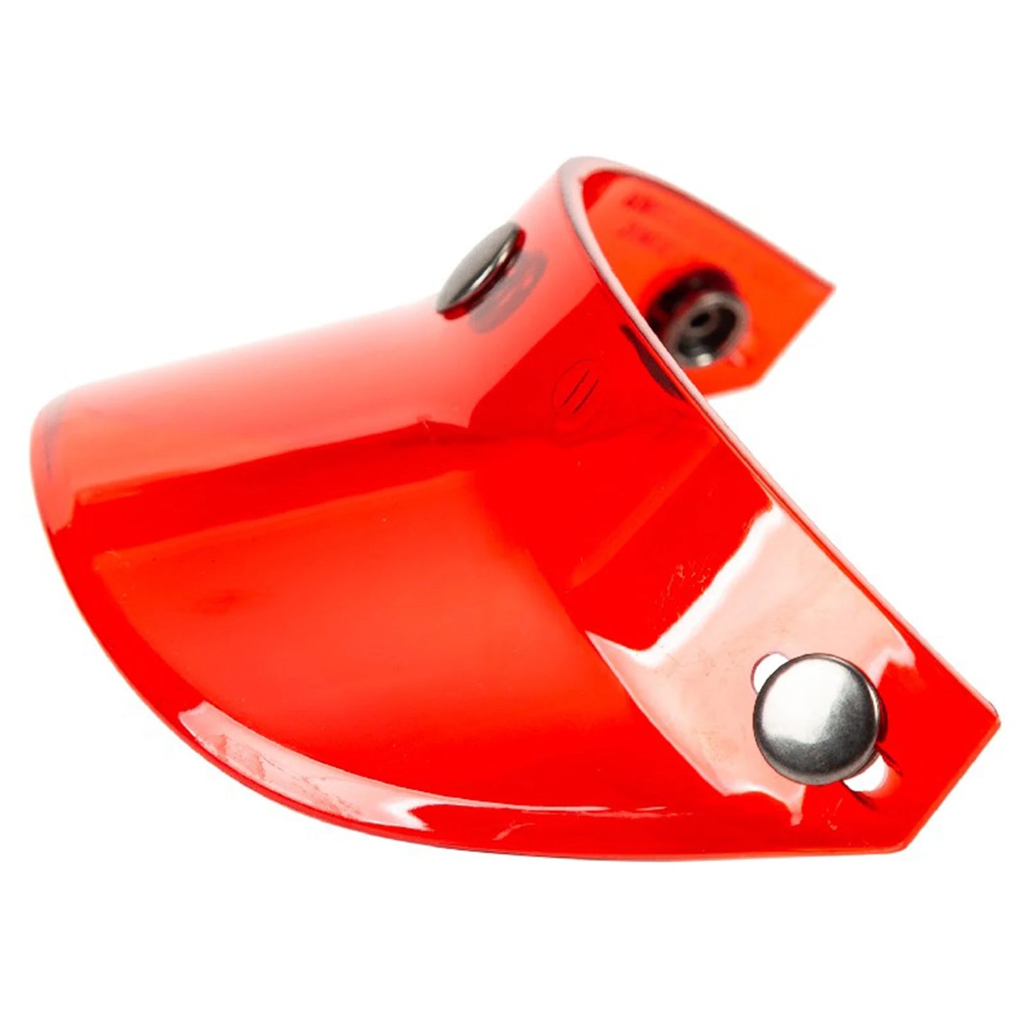 Universal 3-Snap Flip-Up Visor Wind Shield | Open Face Helmet
