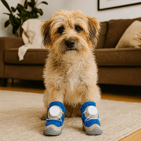 4-Pack Breathable Mesh Dog Shoes | Reflective Adjustable Boots Dog Shoes & Boots Oasis Select