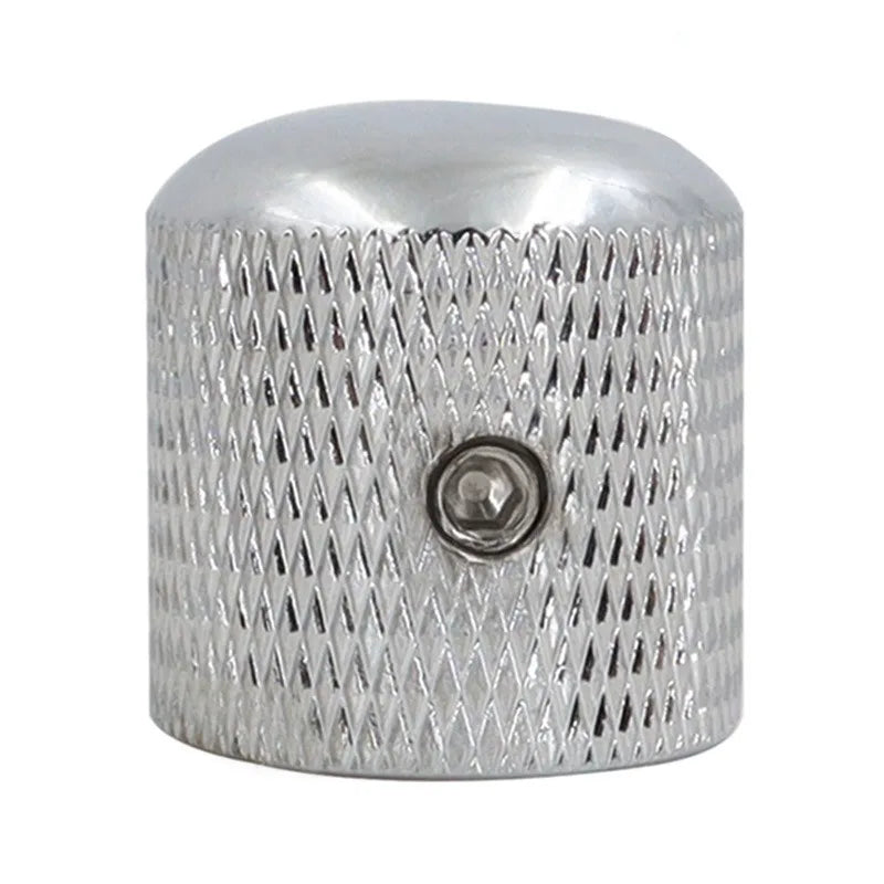 Electric Guitar Bass Knob Cap Potentiometer Hat Tone Volume Metal