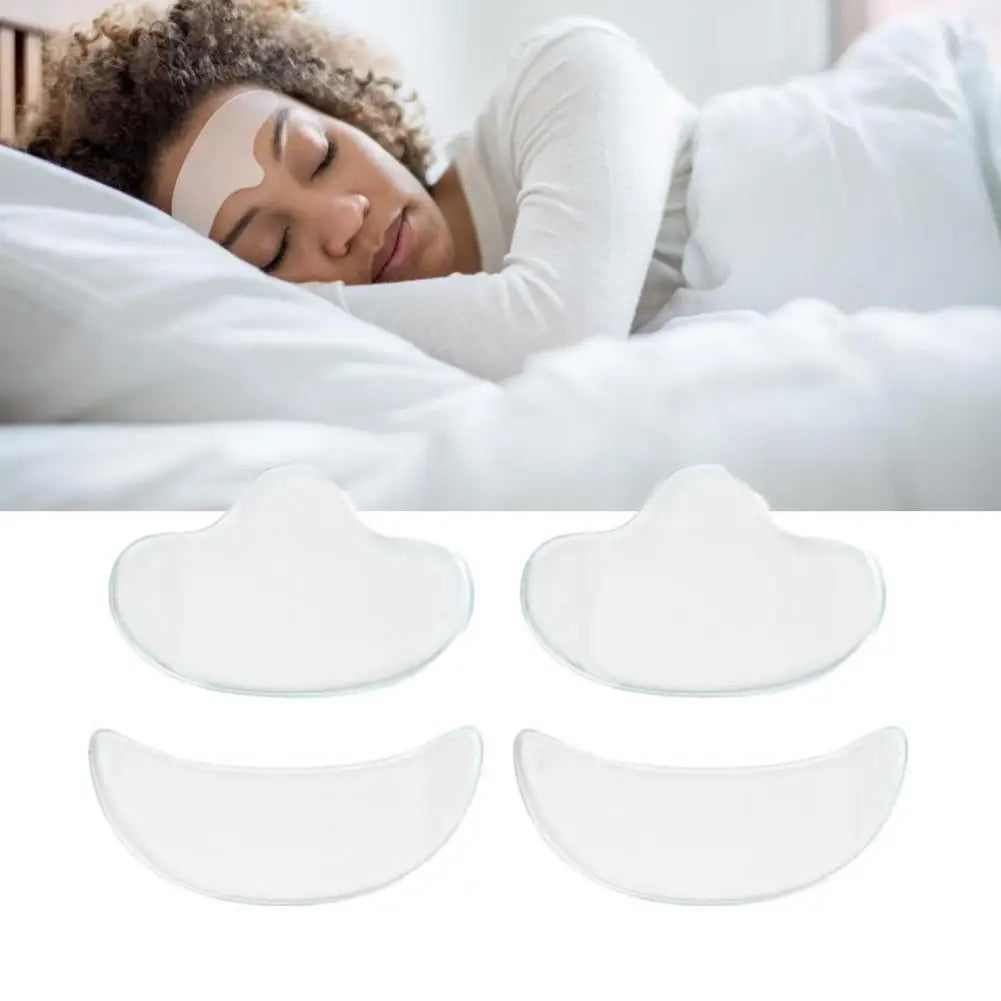 Silicone Transparent Anti Wrinkle Patches for Chest Neck Lift Tapes Pads Forhead Eye Checklift Reusable Use at Work or Sleeping Peaceful Pleasures Health and Wellness