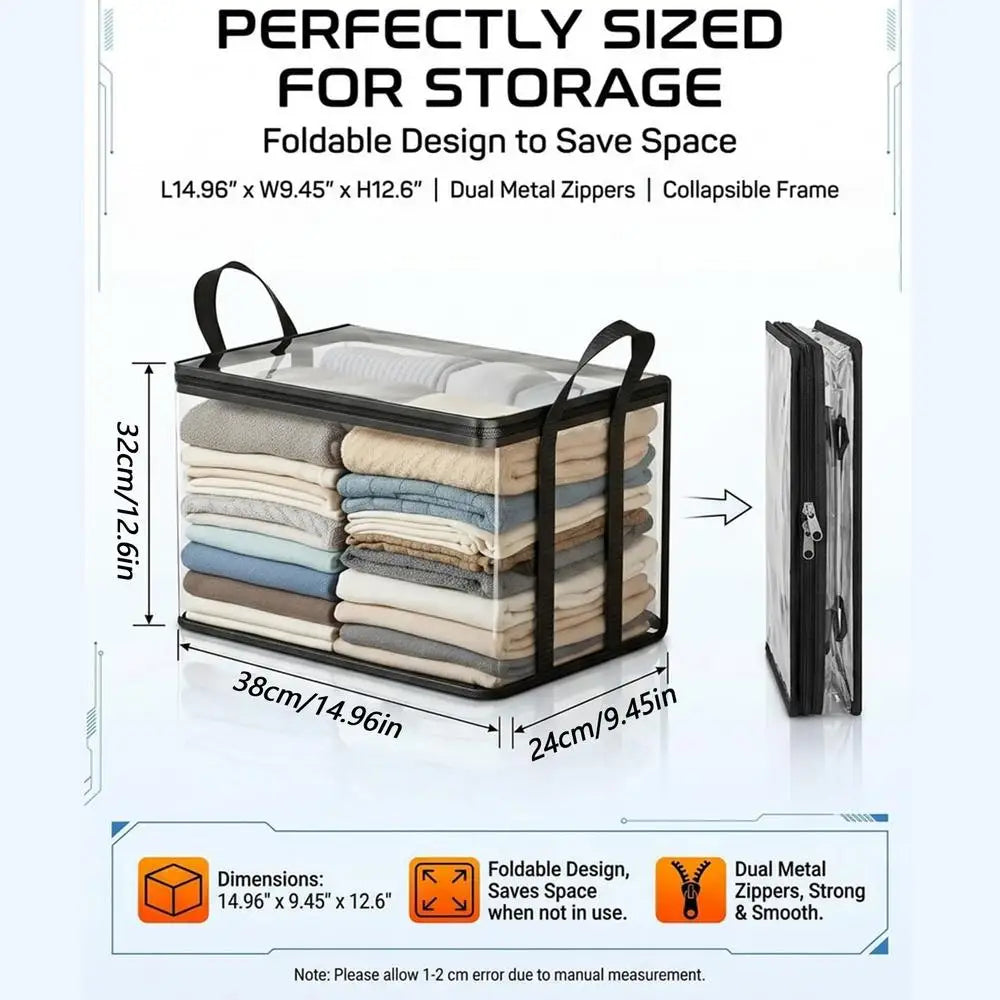 Heavy Duty Storage Bags with Handles Foldable Packing Tote for Travel Moving Clothes, Home Dorm Camping Nursery, Blankets Toys Peaceful Pleasures Health and Wellness A