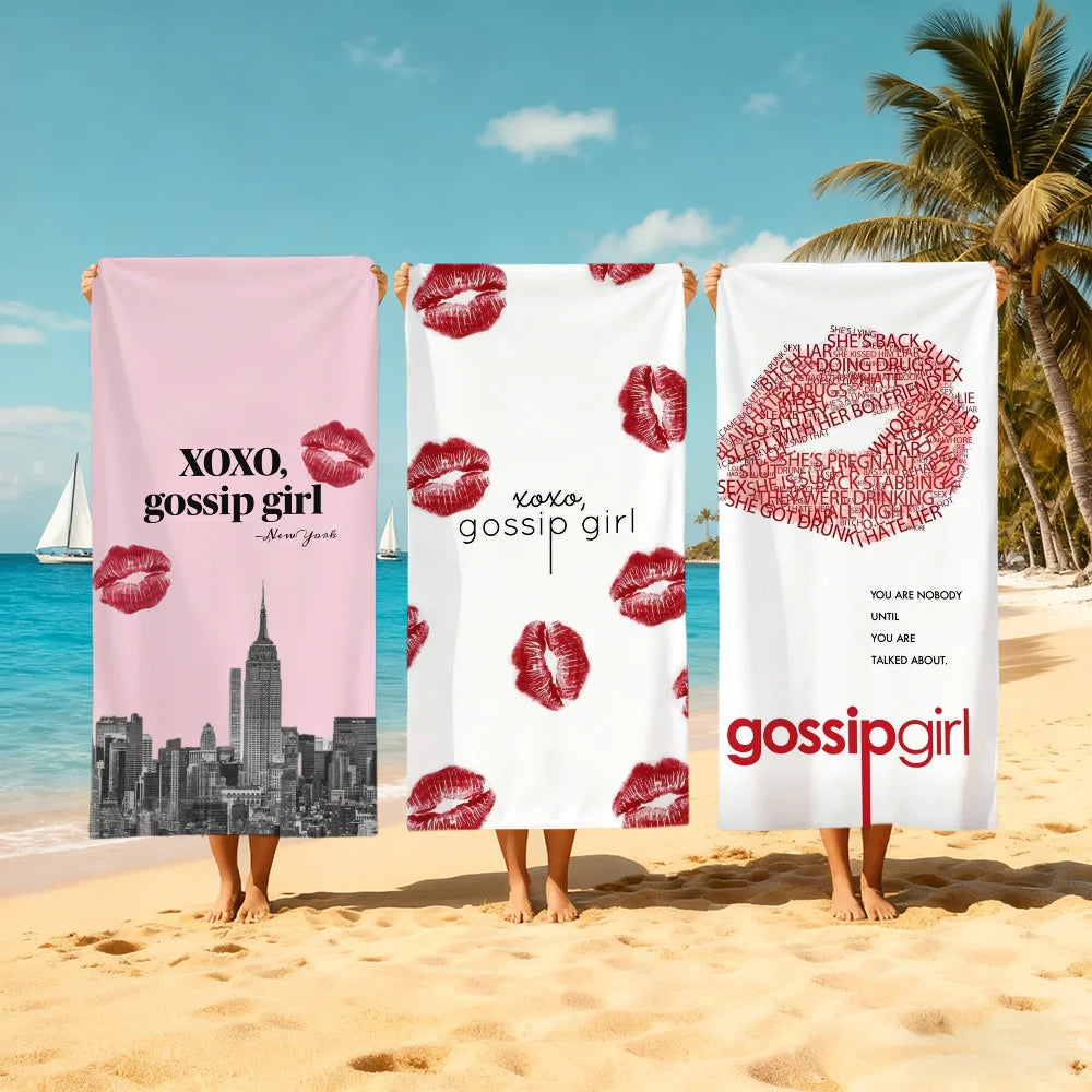 Quick Dry Beach Towel | Soft Lightweight Pool & Travel Towel Quick Dry Beach Towel Peaceful Pleasures Health and Wellness
