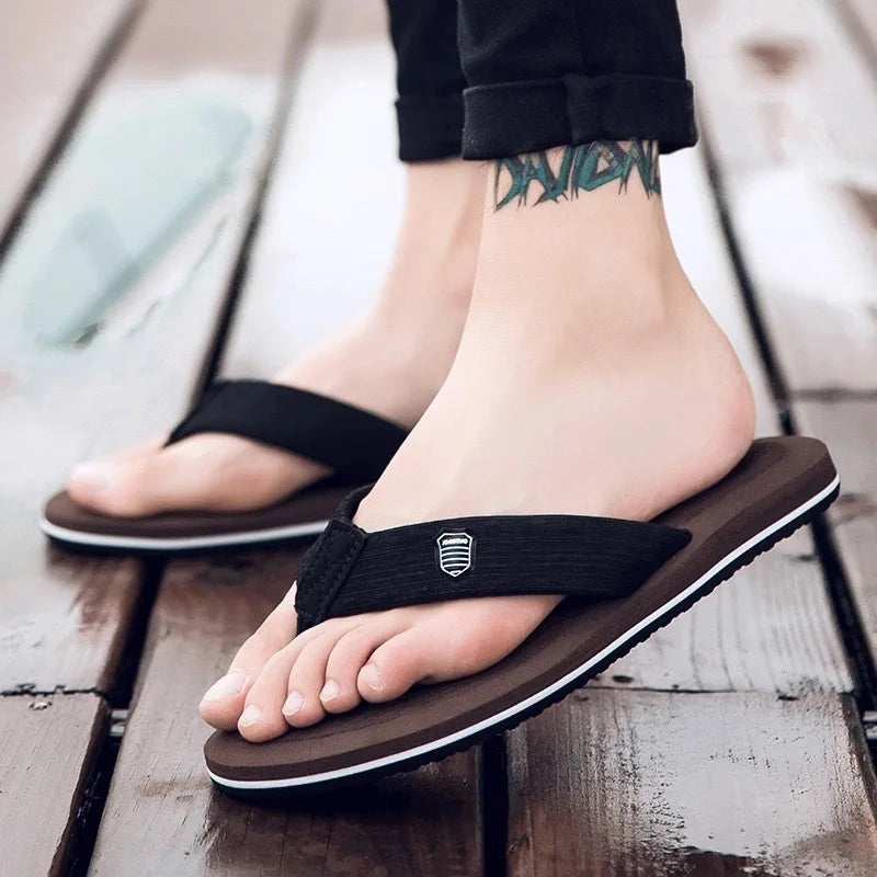 Men's EVA Flip Flops – Non-Slip Beach & Indoor Slippers