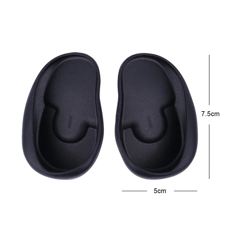 2pcs Silicone Earmuffs Ear Waterproof Salon Ear Shield Hair Coloring Ear Cover Dyeing Protector Caps Shower Styling Accessories Peaceful Pleasures Health and Wellness