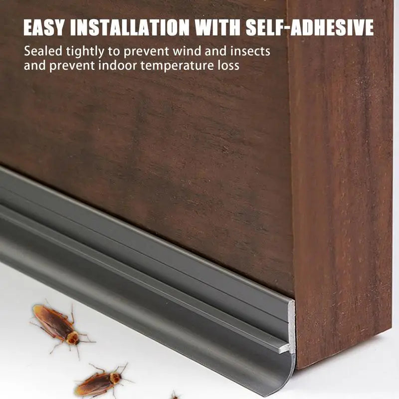 Door Weather Stripping Soundproof Draft Stopper Window Seal Strip Draft Blocker Noise Reduction Weather Stripping Window Sealer Peaceful Pleasures Health and Wellness