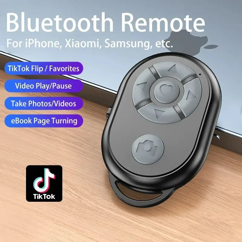 Bluetooth Remote for iPhone & Android | Selfie, Scroll & eBook Peaceful Pleasures Health and Wellness
