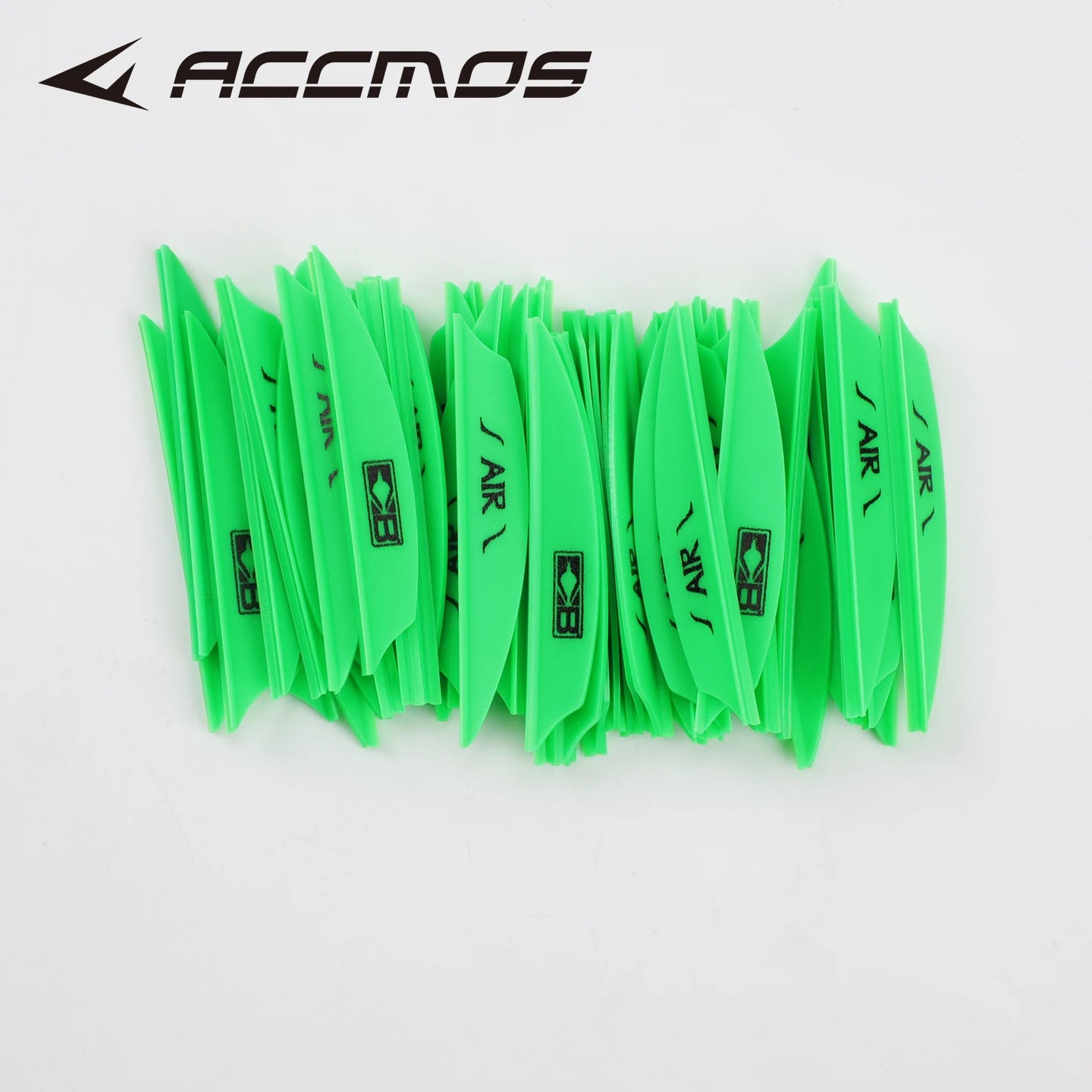 2'' Plastic Arrow Vanes Air Feather Shaft Fletching DIY Archery