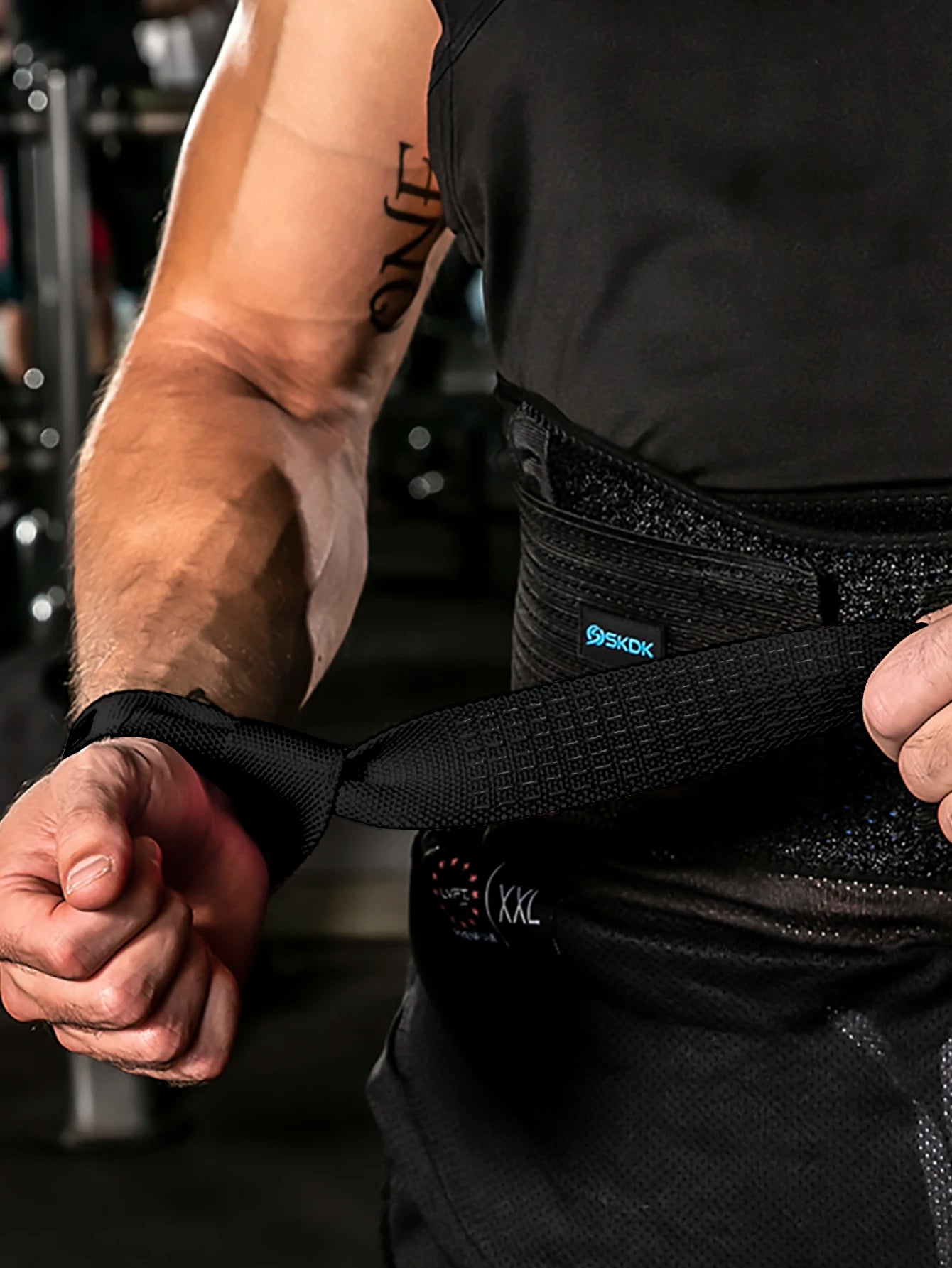 1pair Adjustable Wrist Wrap, Elastic Wrist Guard, Wrist Protection Band For Weight Lifting, Crossfit, Powerlifting, Strength Tra Peaceful Pleasures Health and Wellness