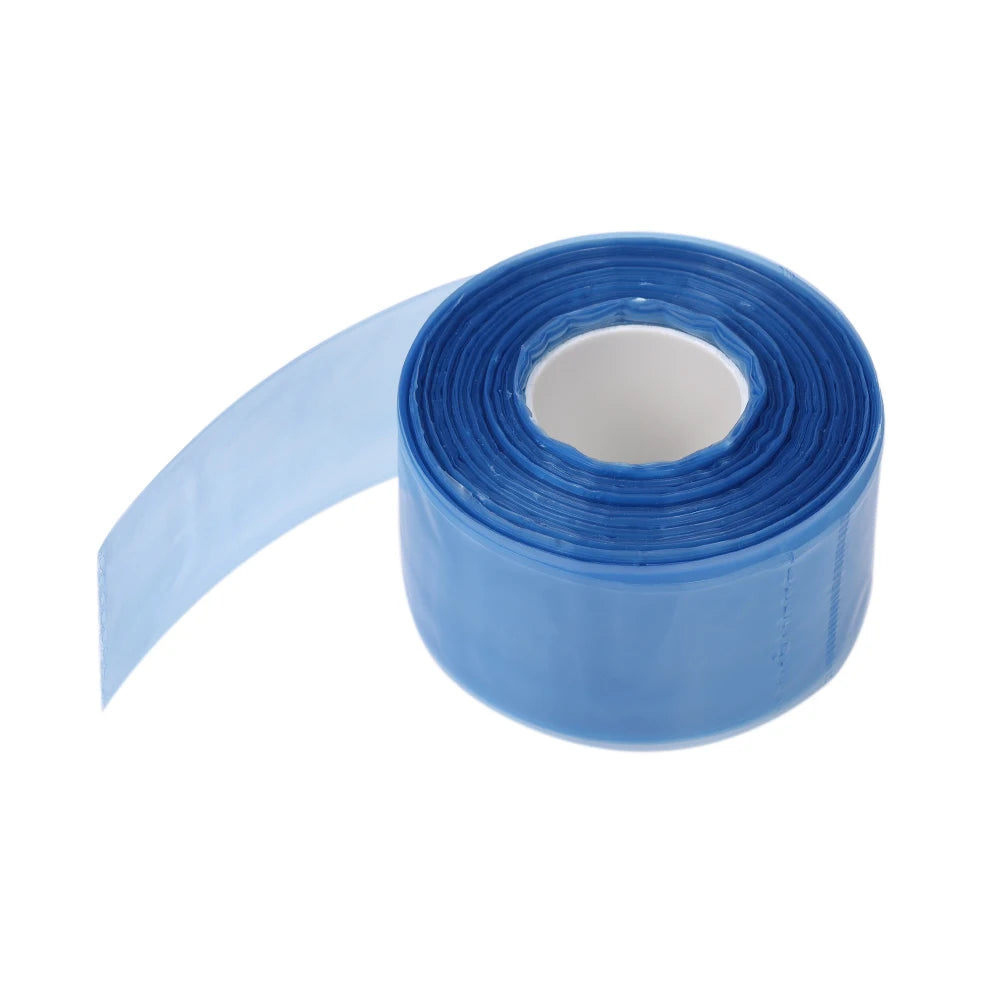 200ps/Box Disposable Glasses Leg Sleeves Cover Hairdressing DIY Barber Hair Coloring Styling Tool Eyeglasses Protector Accessory Peaceful Pleasures Health and Wellness blue