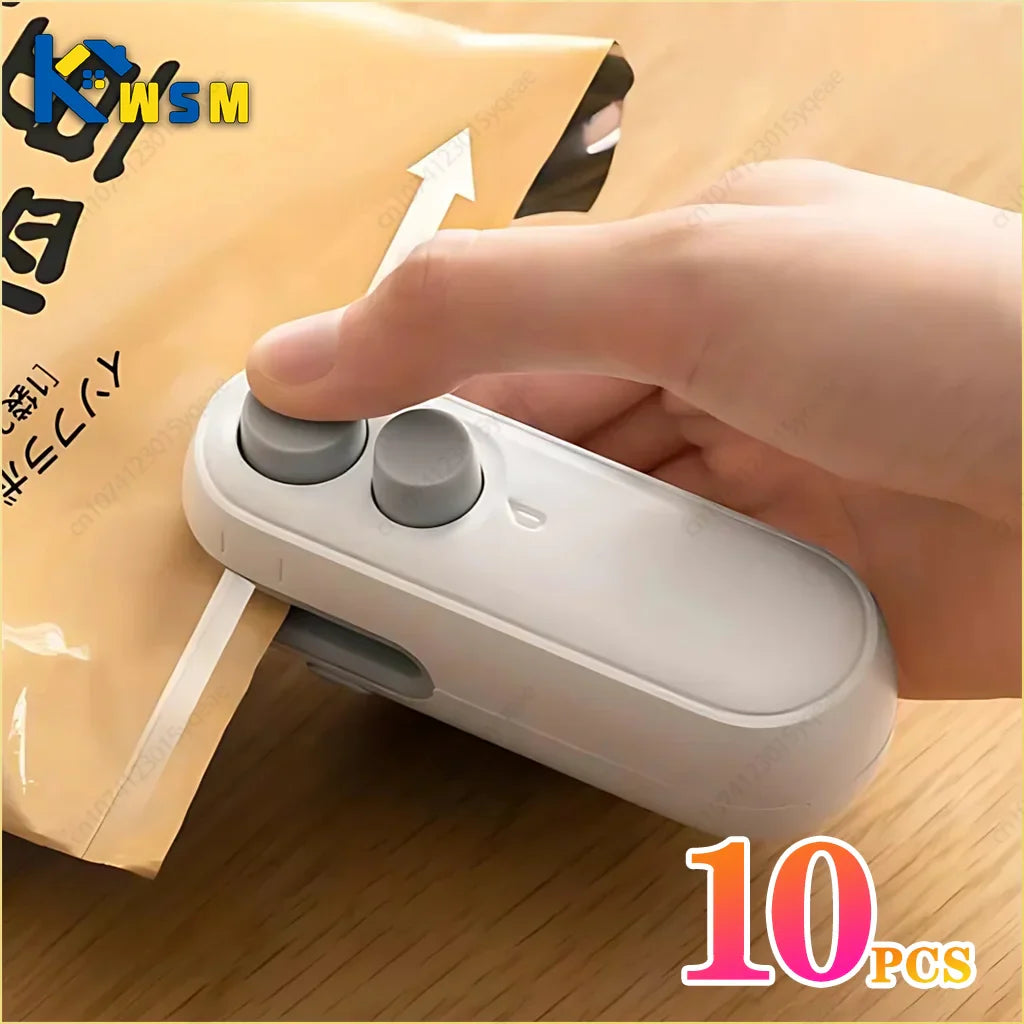 Portable 2-in-1 Mini Heat & Vacuum Sealer | Rechargeable