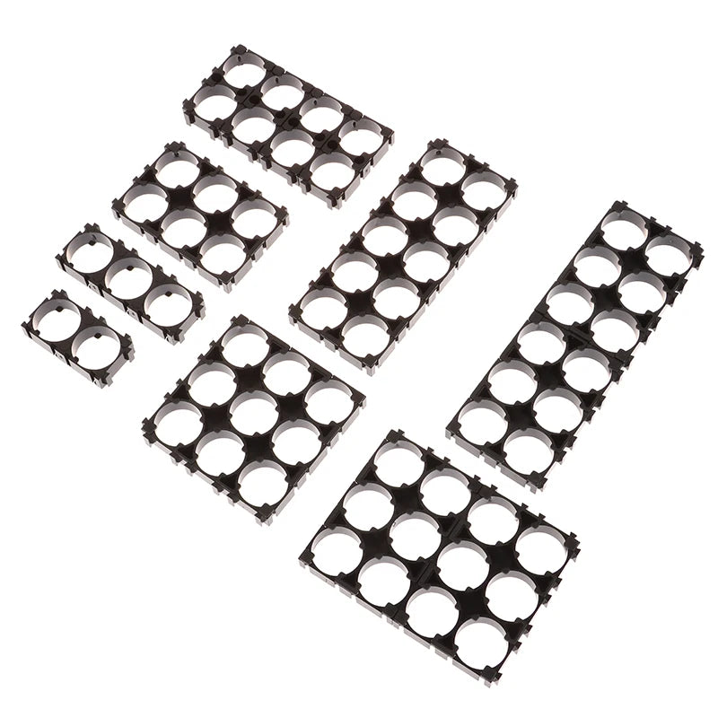 10Pcs 18650 Battery Holder Anti Vibration Holder Bracket Li-ion Cell Holder Cylindrical Plastic Case Battery Holder Peaceful Pleasures Health and Wellness