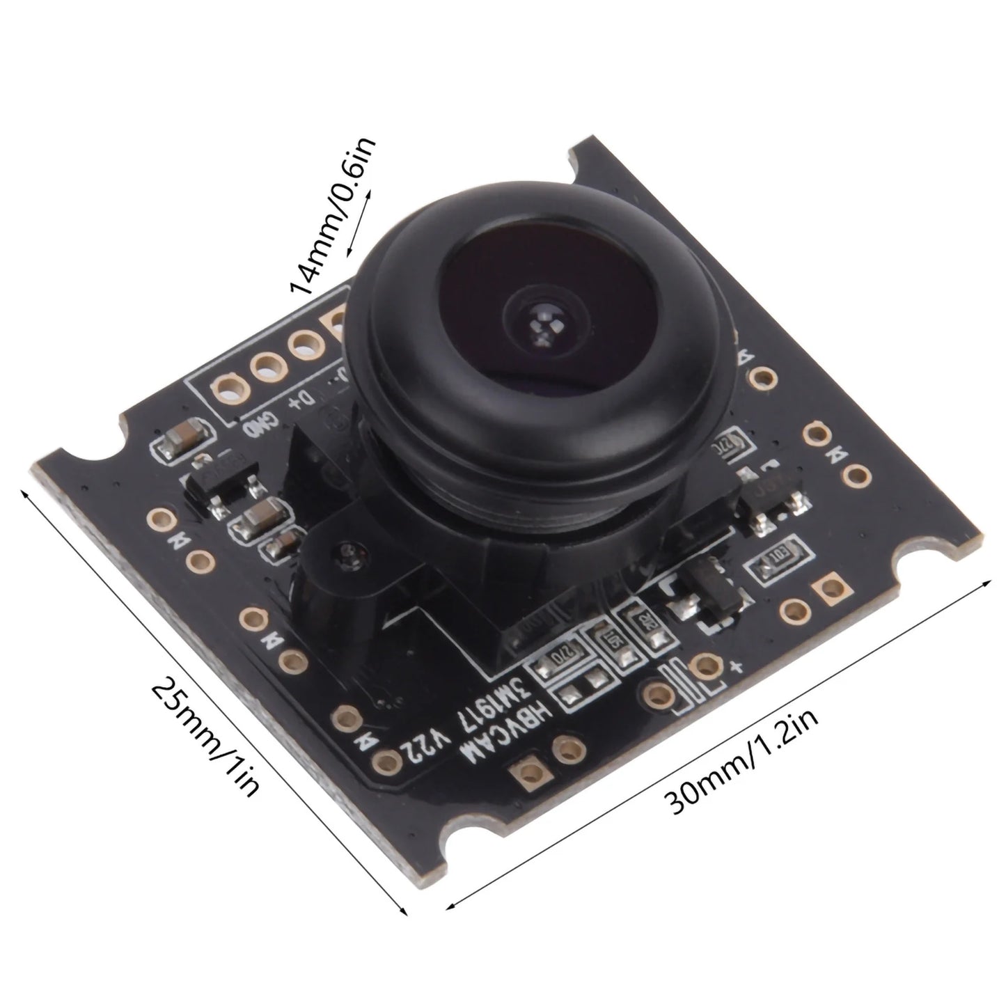 USB Camera Module OV3660 Chip USB2.0 Output 2048 x 1536 15fps 110° Support Mobile OTG OV3660 USB Camera Module Peaceful Pleasures Health and Wellness
