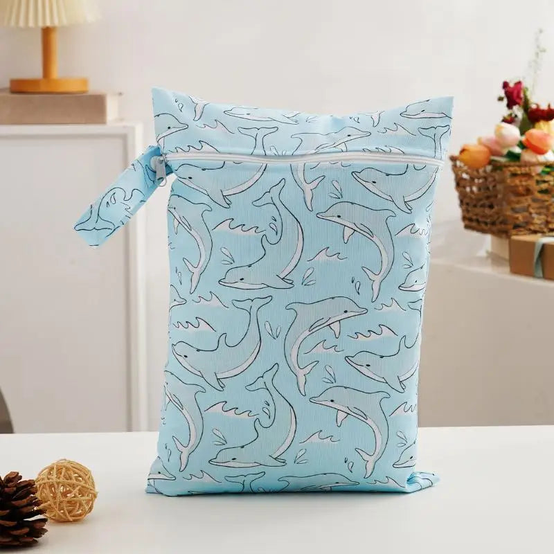 Waterproof Wet Dry Bag | Beach, Pool & Gym Zipper Pouch