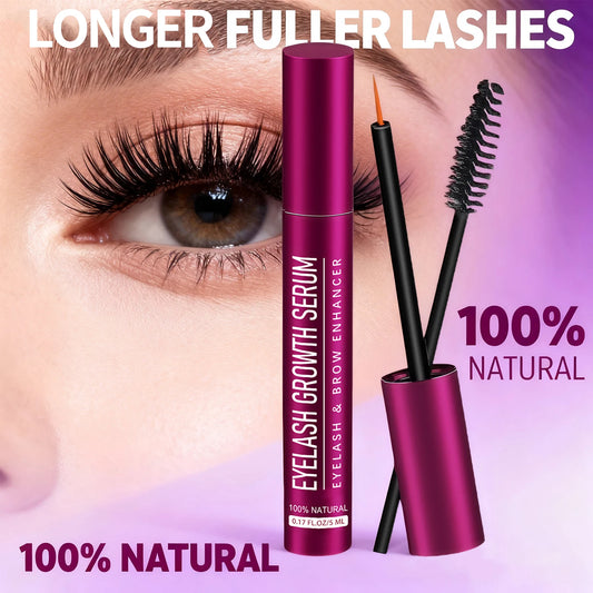 Eyelash Growth Serum Eyelash Enhancer Serum Longer Fuller Thicker Lashes Norishing Eyelash Natural Curling Thicken Care Products Peaceful Pleasures Health and Wellness