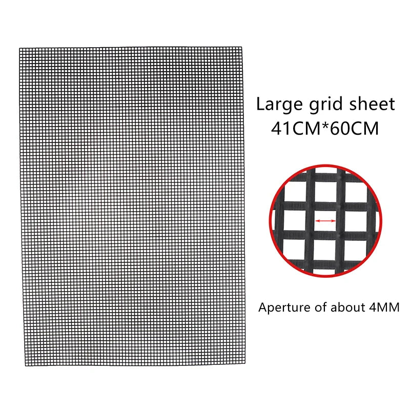Plastic Mesh Cloth for Latch Hook Bags & Rug Crafts – 7 Sizes