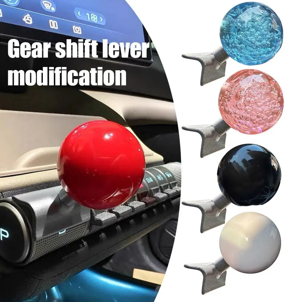 For BYD Dolphin Seagull Dolphin Surf Gear Lever Shift Ball Head Modification Practical Gear Handle Upgrade Auto Parts Universal Peaceful Pleasures Health and Wellness