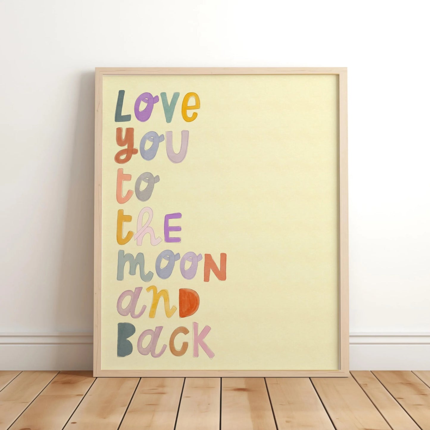 Unicorn Quote Canvas Wall Art | Nursery & Home Decor Print
