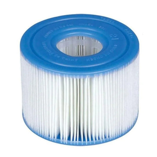 Swimming Pool Filter Intex S1 29011E Pure Spa Cartridge Outdoor Spas Peaceful Pleasures Health and Wellness blue 1