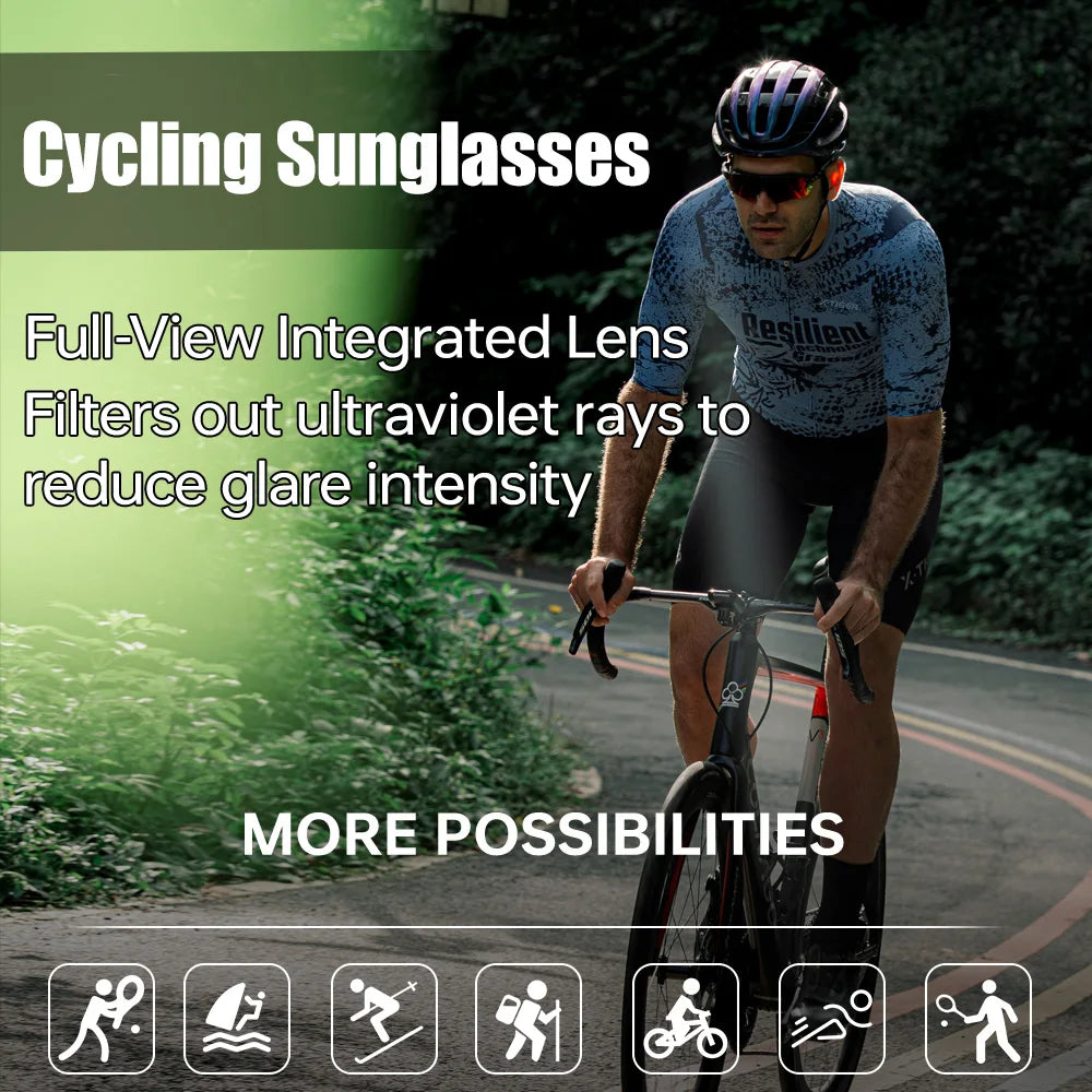 PHMAX Polarized Cycling Glasses – Ultralight UV MTB Sunglasses
