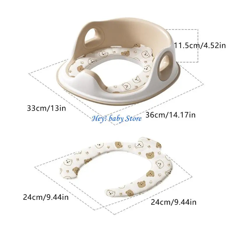 Slip-Resistant Toddler Toilet Seat Reducer | Easy Install Potty Ring