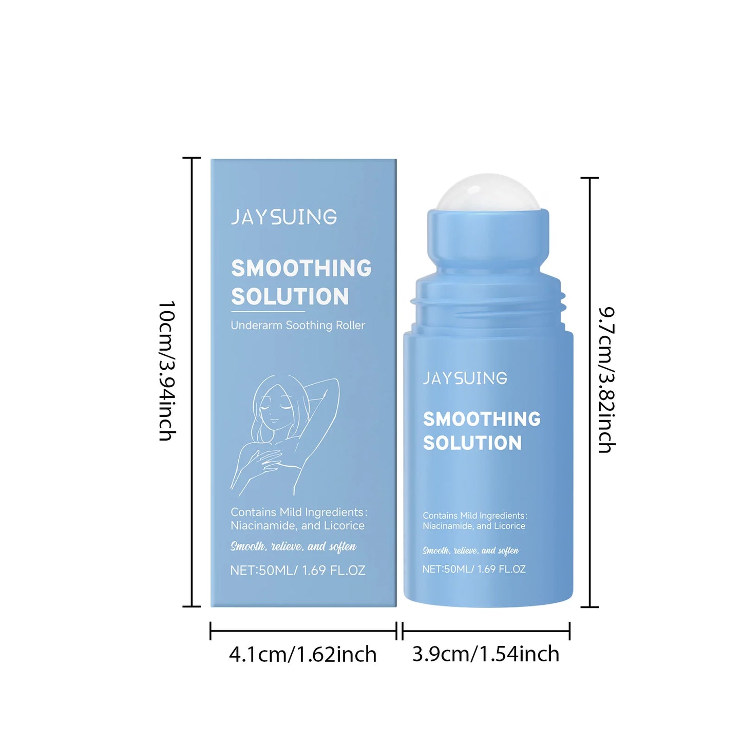 Underarm After Shave Soothing Roller | Niacinamide & Cica