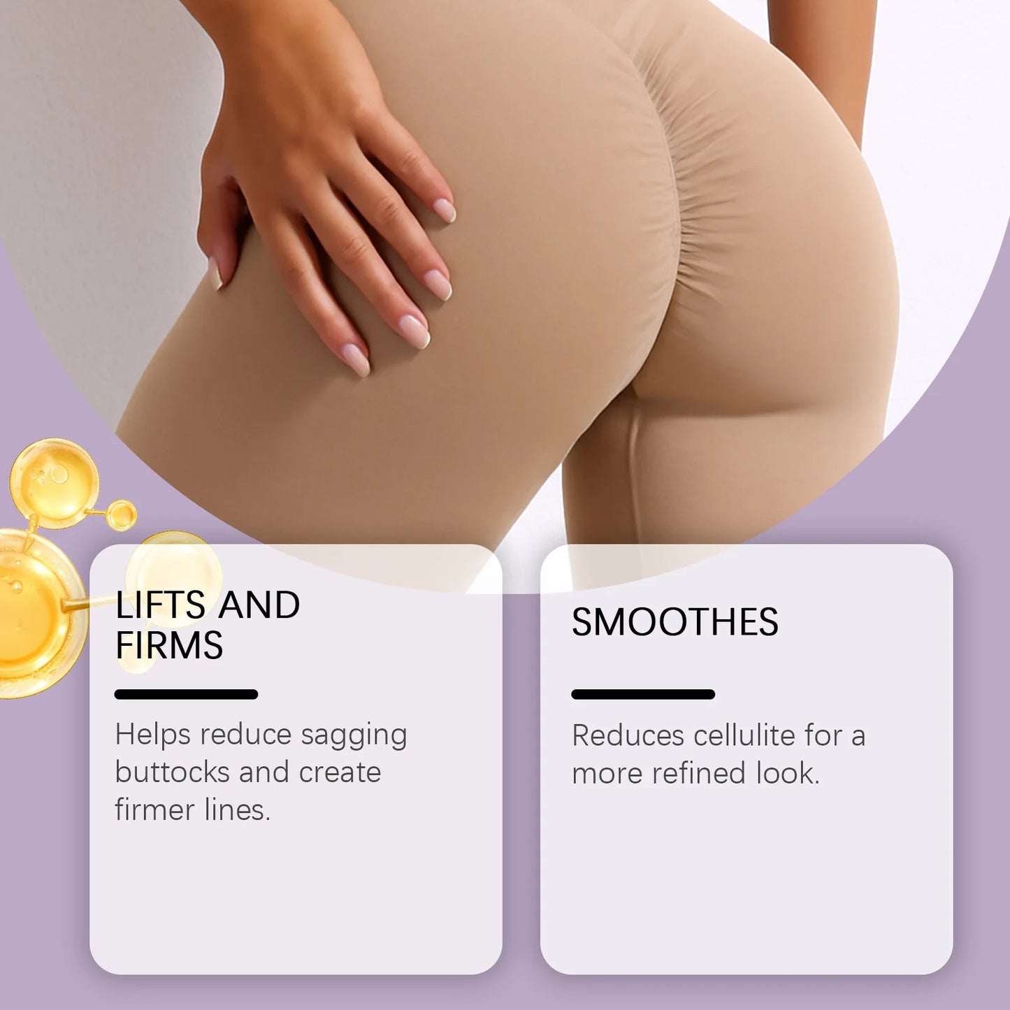 OceAura Buttock Firming Lifting Smoothing Cream 50g | Body Lotion