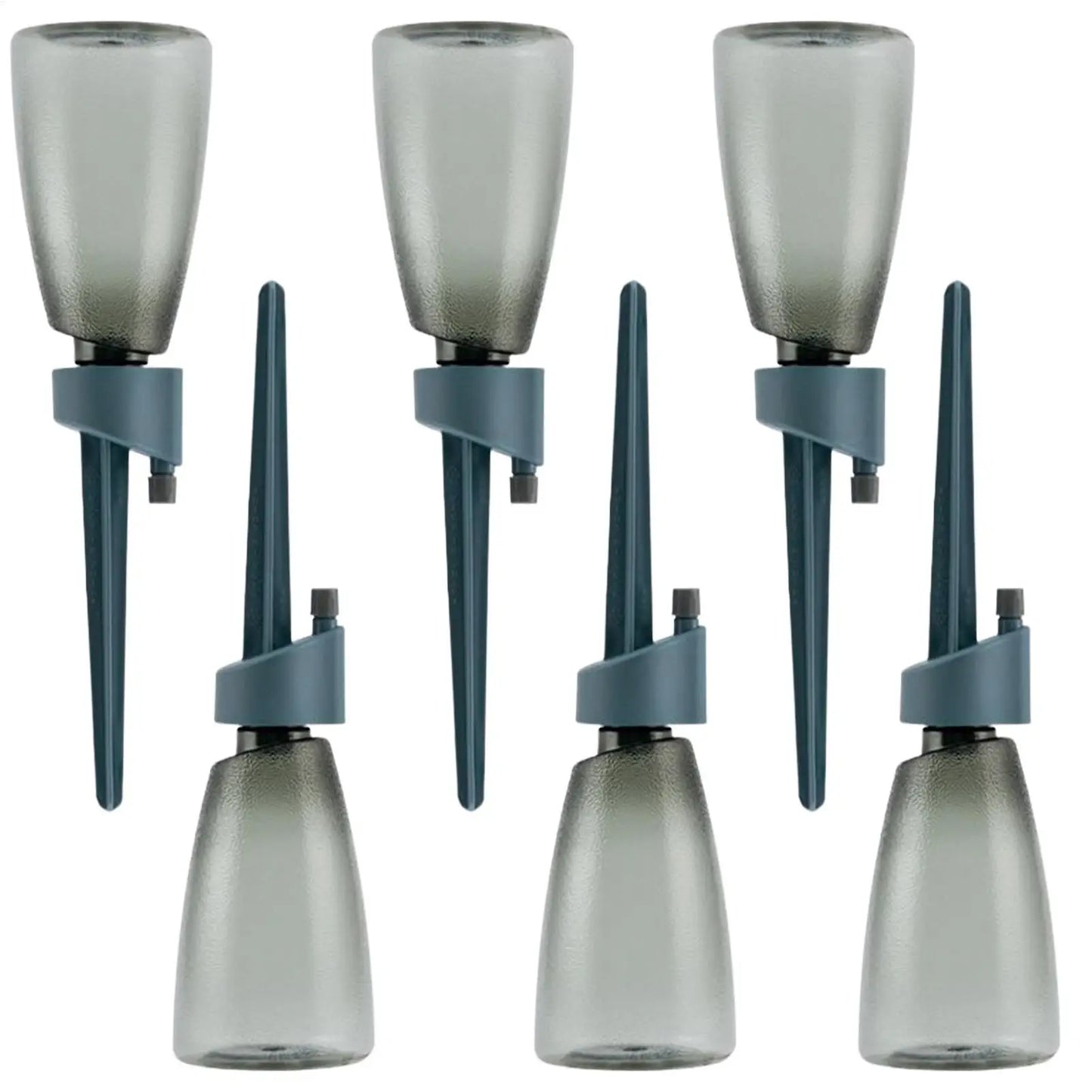 6-Pack Self-Watering Drip Irrigation Spikes | Auto Plant Feeder