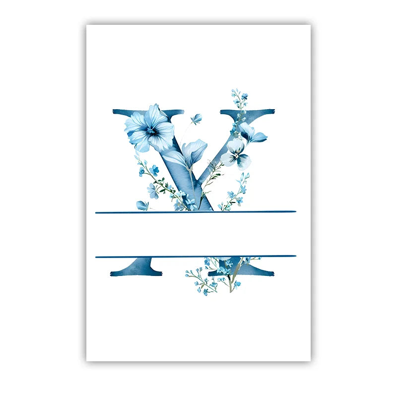 Custom Name Nursery Wall Art | Nordic Animal Canvas Print