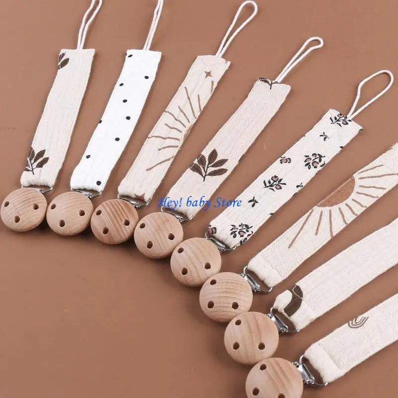 Cotton Rope Baby Pacifier Clip | Anti-Lost Dummy & Teether Chain