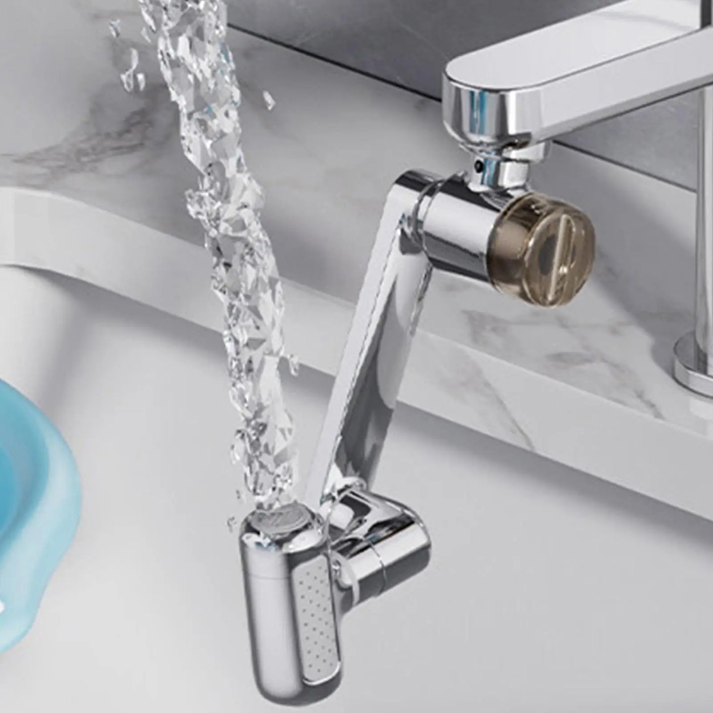 4-Mode Rotatable Faucet Extender | Facial Mist & Water Filter Faucet Extender Peaceful Pleasures Health and Wellness