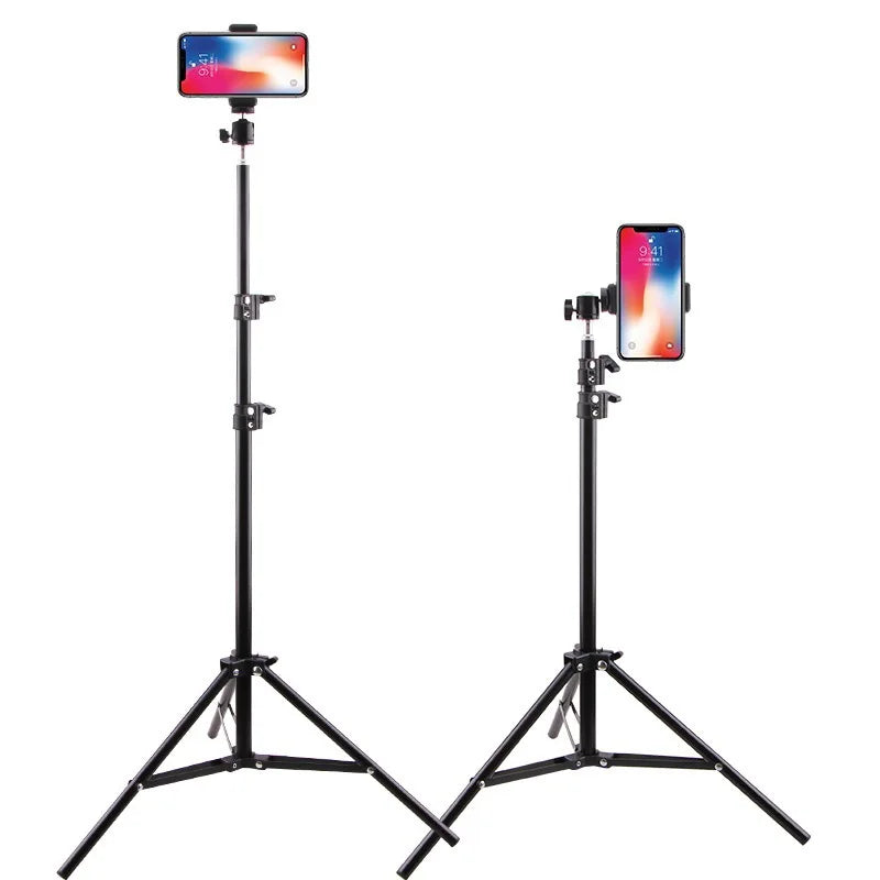 Mobile phone live support photo tripod multi-functional video recording selfie landing tripod Peaceful Pleasures Health and Wellness