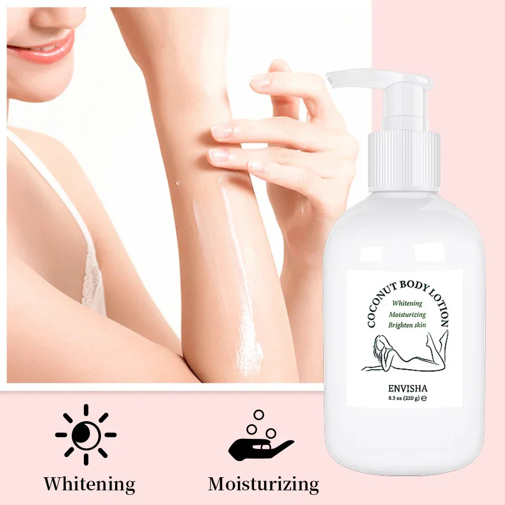 Coconut Oil Body & Face Lotion – Collagen, Retinol & Shea Butter Peaceful Pleasures Health and Wellness