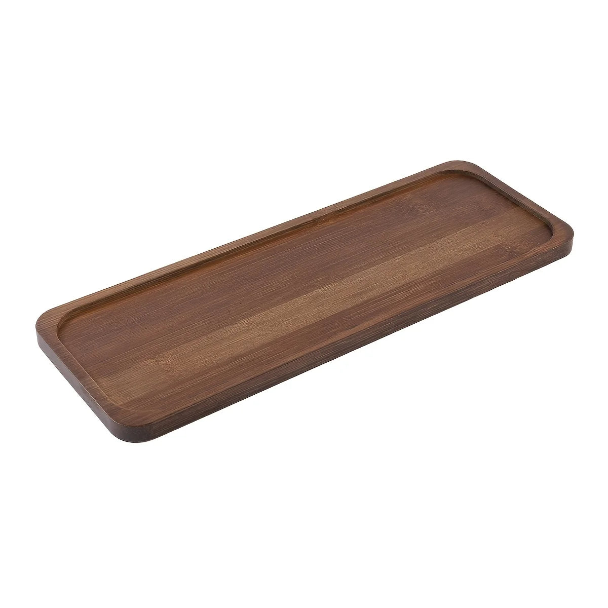 Bamboo Vanity Tray – Bathroom Counter Organizer for Soap, Perfume, Candles & Jewelry
