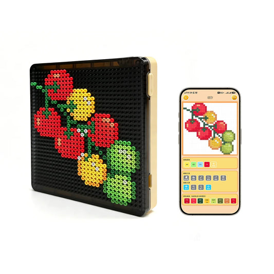 Smart LED Fuse Bead Pegboard | App-Controlled DIY Craft Gift DIY Craft Pegboard Peaceful Pleasures Health and Wellness