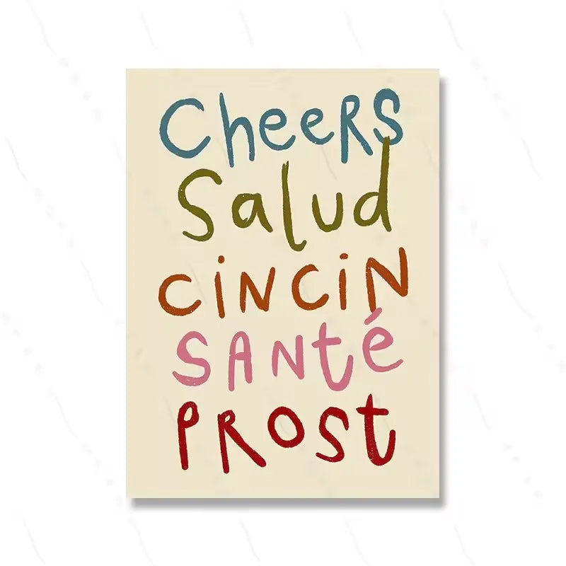 Wine Glass Alcohol Poster Wine Glass Alcohol Abstract Canvas Printing Poster Wall Art Decoration Painting Home Art Decor Peaceful Pleasures Health and Wellness 2 20x30cm Unframed