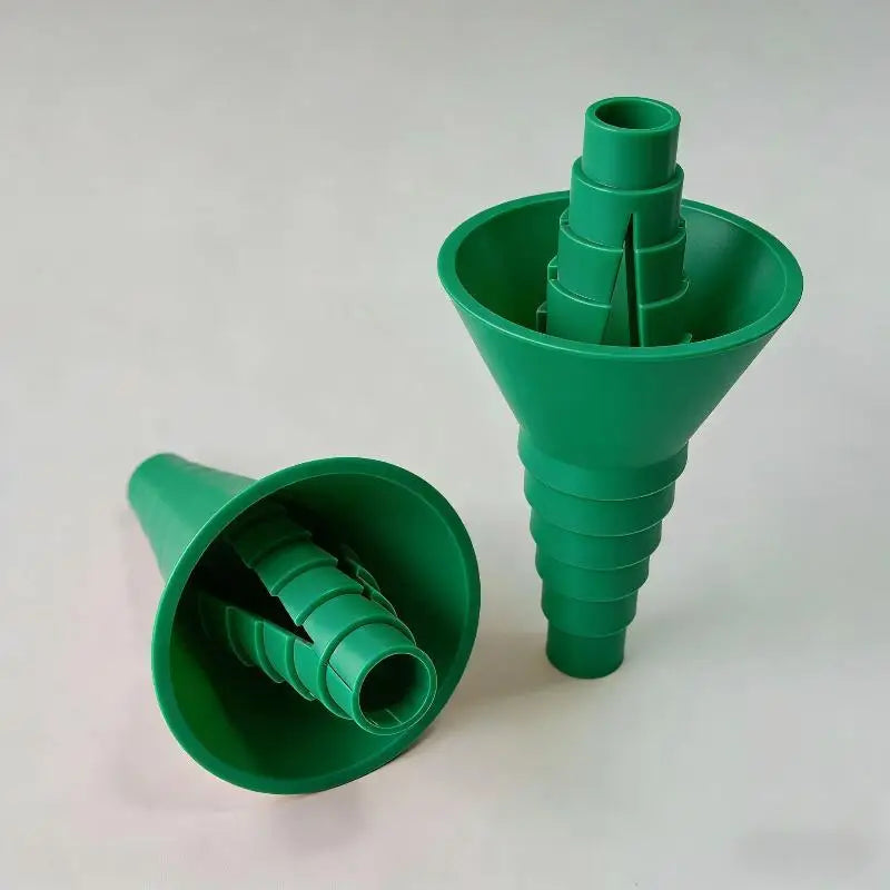 Universal Bottle Emptying Kit – No-Waste Liquid Transfer Funnel Liquid Transfer Funnel Peaceful Pleasures Health and Wellness E