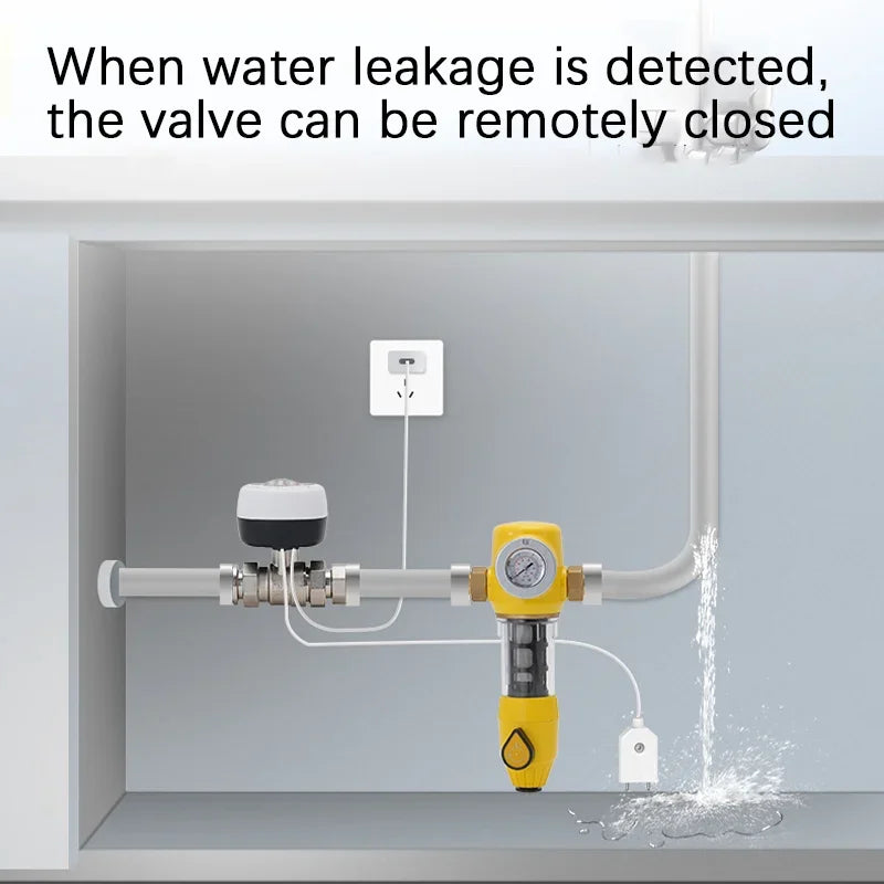 Smart WiFi Water & Gas Valve – App & Voice Control Peaceful Pleasures Health and Wellness