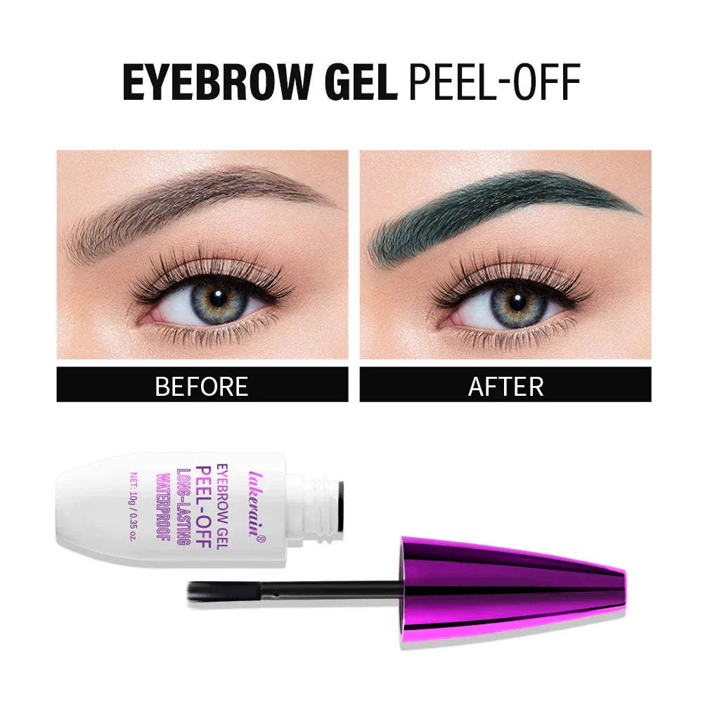 Peel-Off Eyebrow Tint Gel – Waterproof & Long-Lasting