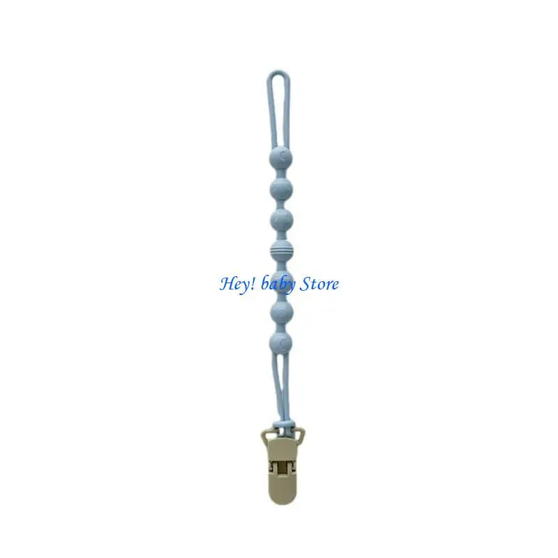 Silicone Pacifier Clip Chain | Baby Teething Toy Anti-Drop