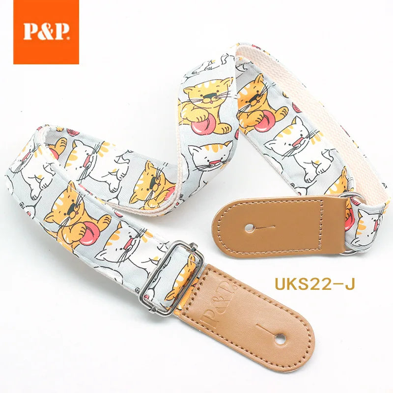 Ukulele Strap Small Fresh Cartoon Musical Instrument Accessories