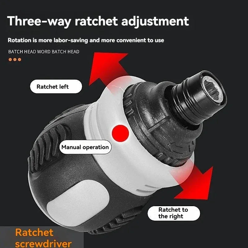 12 in 1 Ratchet Screwdriver Set Labor-Saving Dual-Purpose Short Radish Head CR-V Bits 3-Way Adjustment DIY Hand Tool Peaceful Pleasures Health and Wellness